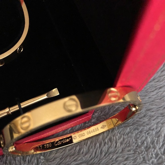 Cartier love bracelets (2) - Picture 2 of 8